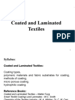 Coated and Laminated Textiles1