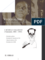 Regionalismo: Rómulo Gallegos - Doña Bárbara