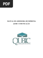 Manual de Assessoria de Imprensa Qubic