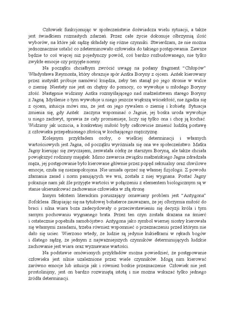 Charakterystyka Jagny Na Podstawie 1 Tomu