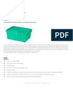 Product Application Sheet: The FP142 Drives Efficiency in All Types of Distribution Applications