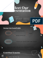 Strategi Aksi Sosial Politik