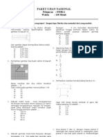 Soal Un Fisika Kls Xii Ipa (Lat 15)