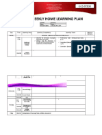 Eekly Home Learning Plan: G12-STEM