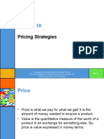 Pricing Strategies - 10