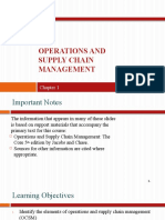 Operations and Supply Chain Management