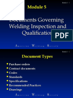 MODULE5_DOCS WELD INSPECTION & CODES