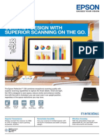 Compact Design With Superior Scanning On The Go.: Perfection V39