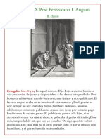 4.segundas Visperas y Completas Dominica X Post Pentecostes I Augusti