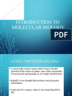 Introduction of Molecular Biology,new