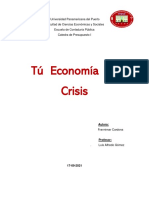 Tu Economía en Crisis