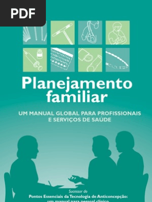 Planejamento Familiar Manual Global Para Prof Saude Birth Control Cancer