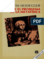 Heidegger Martin Kant Y El Problema de La Metafisica