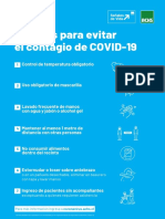 ACHS Recomendaciones COVID Afiche Espanol Baja