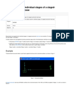 Obtain Results For Individual Stages of A Staged-Construction Load Case