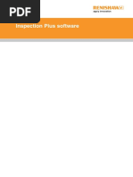 Inspection Plus Software: Programming Manual