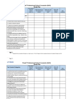 Professional School Counselor (5421) Study Plan Test Content Categories