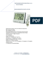 Termohigrometro Digital Dc103