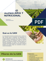 Seguridad alimentaria y nutricional en Antioquia