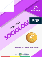 Fascículo - 1 - 2º - Ano - Sociologia (Organização Social Do Trabalho)