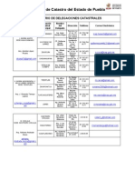 Catastro Direcciones Delegaciones Catastrales