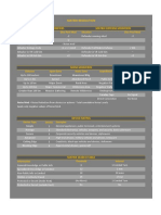 Matrix Test Modifiers Matrix Defense Modifiers