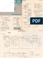Sony str-212l SM