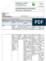 Formato de Microplanificacion