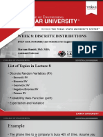 Week 8 Collaborate Discrete Dist