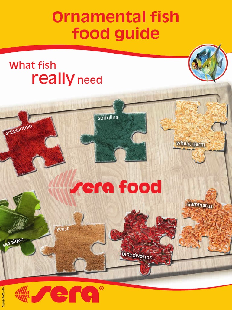 00 Sera Fish Food Guide Us | PDF | Foods | Nutrients