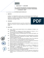 Directiva Interna de Una Entidad Pública Referencial para Implementar La NT