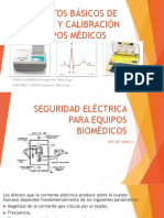 CALIBRACIÓN DE EQUIPOS MÉDICOSconceptos Basicos