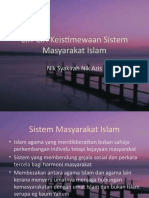 Pendidikan Islam Semester 1: Ciri-Ciri Keistimewaan Sistem Masyarakat Islam