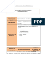 Modelo de Secuencia Didáctica Interdisciplinaria