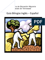 03 Guía Bilingüe Inglés – Español Autor Tennesse Migrant Education