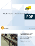 AS-i, The Simplest Automation Networking Solution: Dated: 10/30/2008