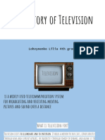 The History of Television