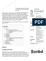 Scribd: Skrɪbd/ Is An American Ebook and Audiobook Subscription