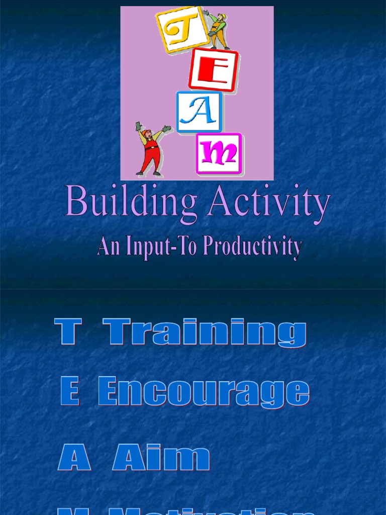 Team Building | PDF | Psychological Concepts | Psychology