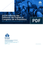 Defensoría Del Pueblo - XXVIII-INFORME-ANALITICO (Julio 2021)