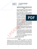 Casacion-702-2019-Cusco-LPDerecho USURPACION, Determinacion de Pena y Reparacion Civil + Restitución de La Posesion en Sede Penal