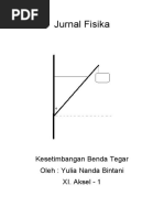 Download Jurnal Fisika Kesetimbangan Benda Tegar by Yulia Nanda Bintani SN52651109 doc pdf