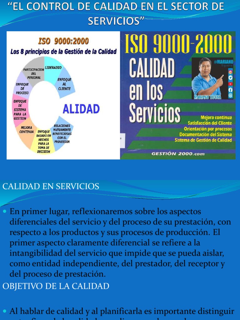 Gestión de Calidad en Servicios TI | PDF | Calidad (comercial) | Iso 9000