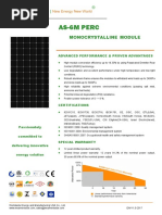 As-6M Perc: Monocrystalline Module