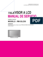 MANUAL TELEVISIOR LG RM-32LZ50 SP CH Ml041a