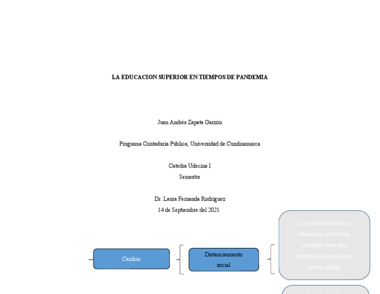 La Educacion Superior en Tiempos de Pandemiajz | PDF | Ciencias sociales