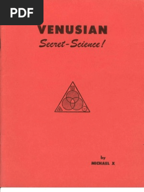 Venusian Secret-Science - Michael X Barton