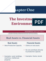 Chapter One: The Investment Environment