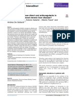 When and How To Use Direct Oral Anticoagulants in Patients With Advanced Chronic Liver Disease?