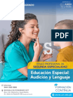 Educacion Especial Audicion y Lenguaje